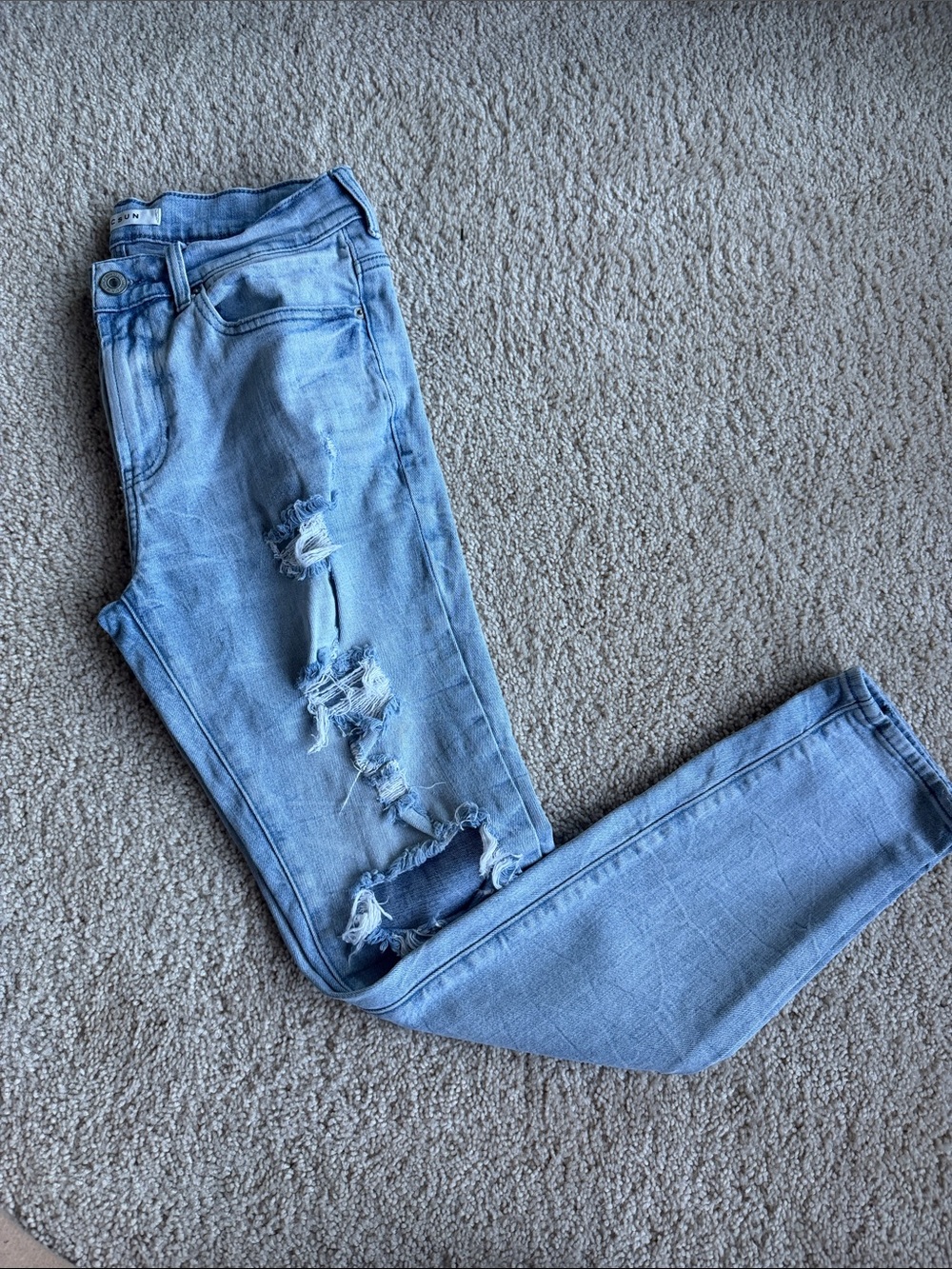 PacSun Light Blue Distressed Women's Jeans